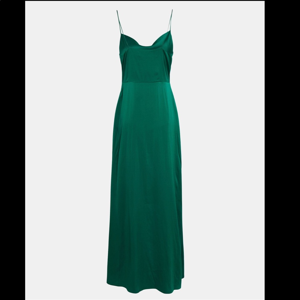 Taylor Silk Georgette Maxi Dress
